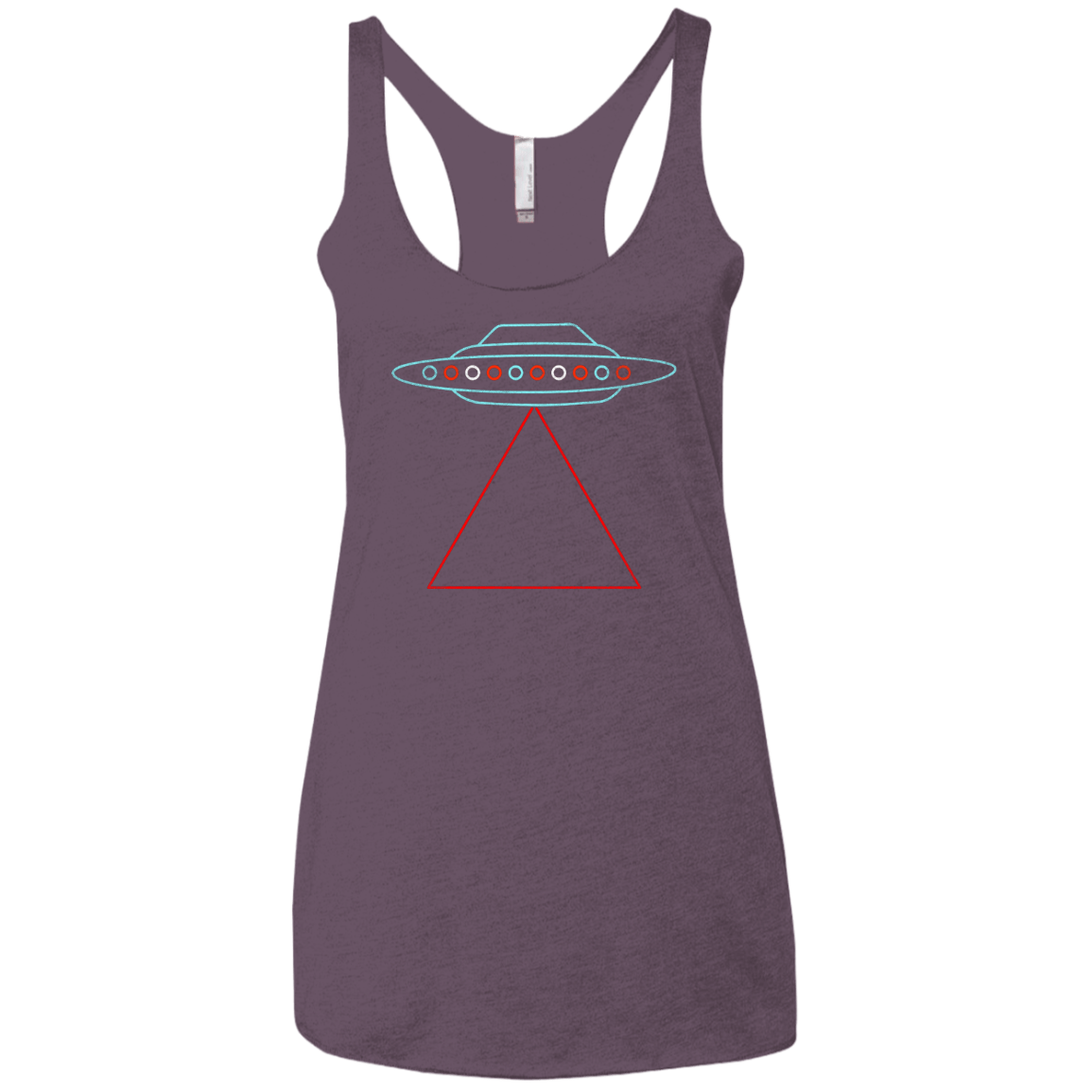UFO Tri Women's Triblend Racerback Tank