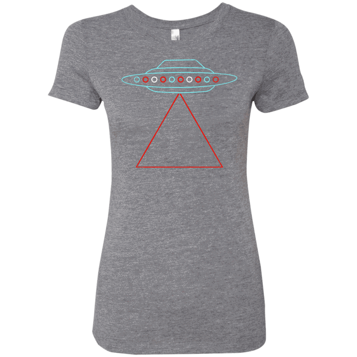 T-Shirts Premium Heather / S UFO Tri Women's Triblend T-Shirt