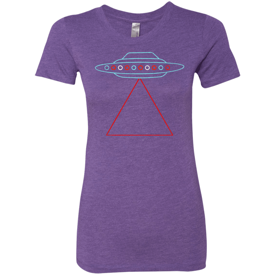 T-Shirts Purple Rush / S UFO Tri Women's Triblend T-Shirt