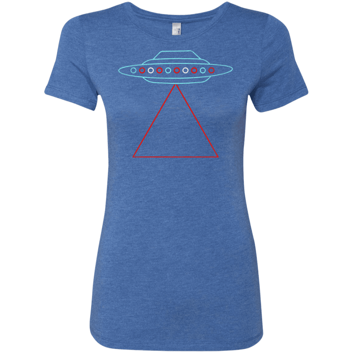 T-Shirts Vintage Royal / S UFO Tri Women's Triblend T-Shirt