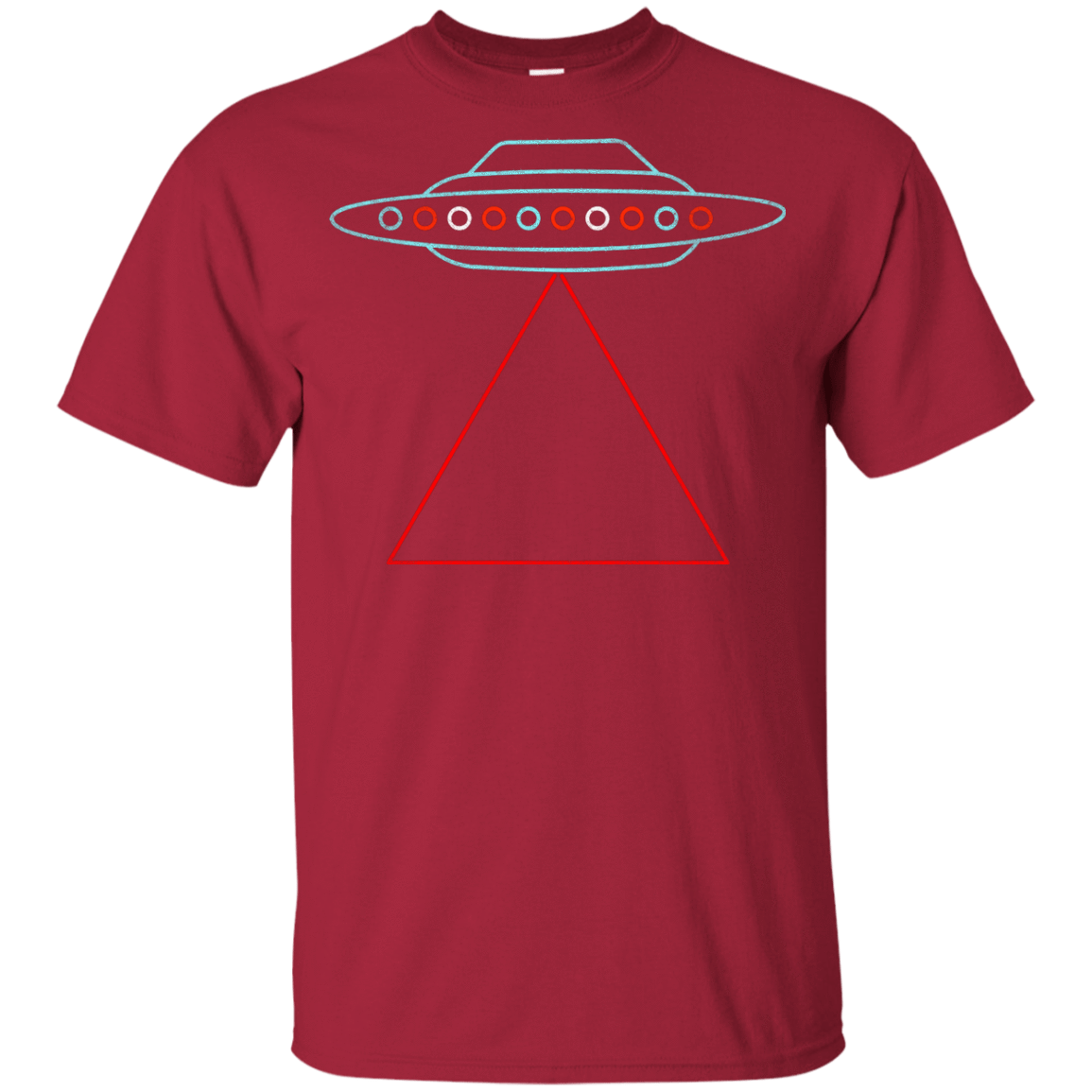 T-Shirts Cardinal / YXS UFO Tri Youth T-Shirt