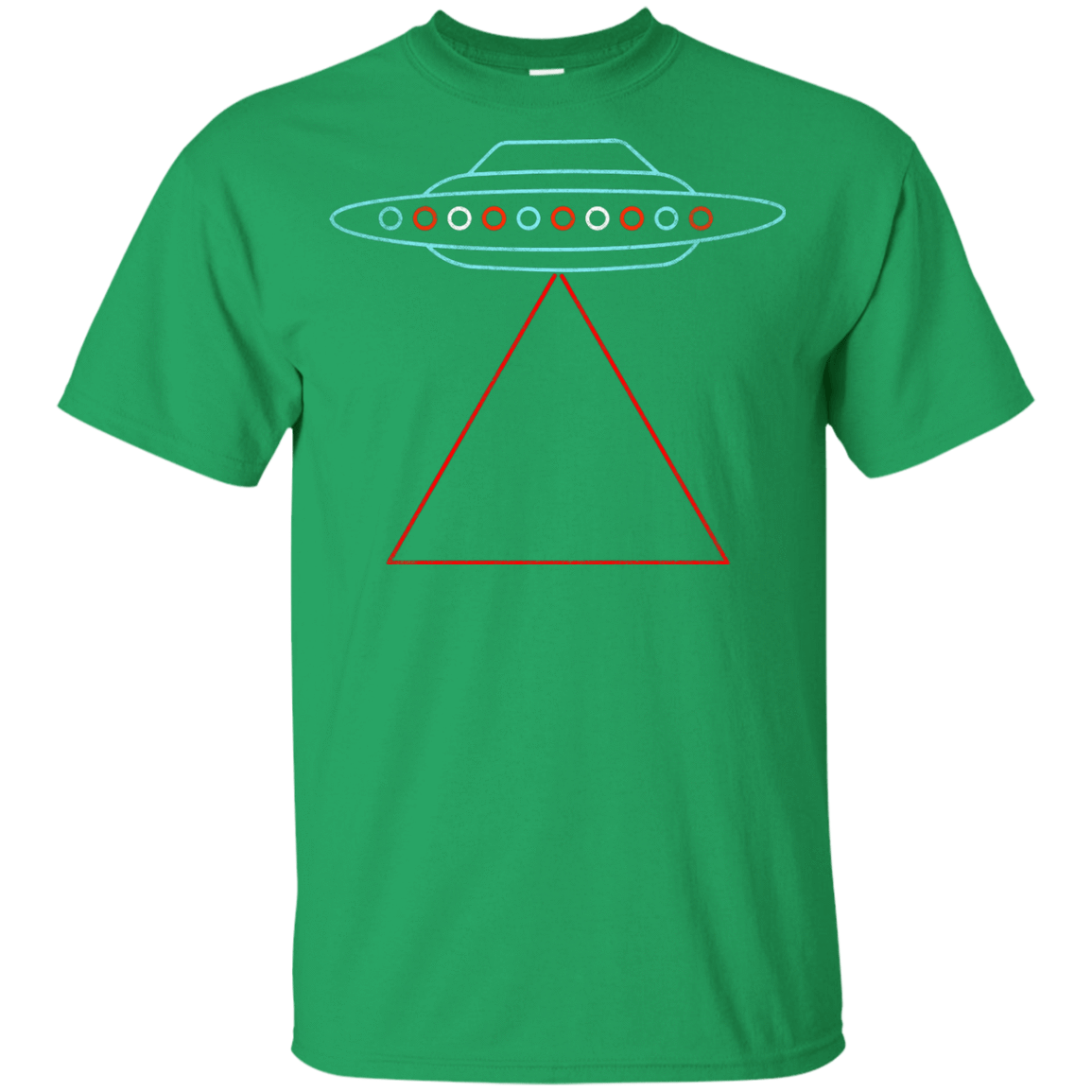 T-Shirts Irish Green / YXS UFO Tri Youth T-Shirt