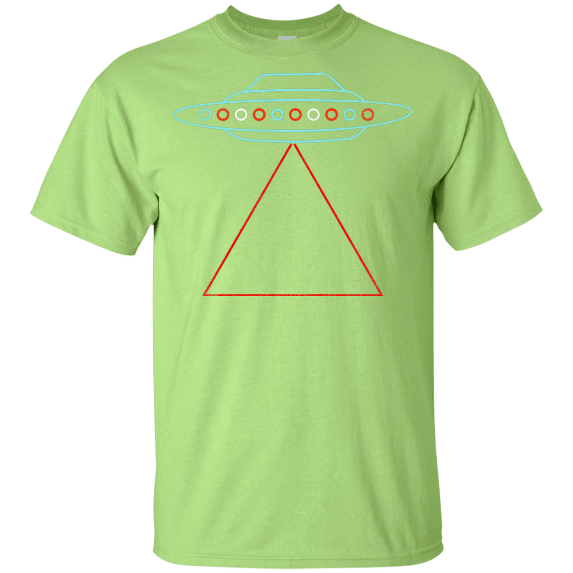 T-Shirts Mint Green / YXS UFO Tri Youth T-Shirt