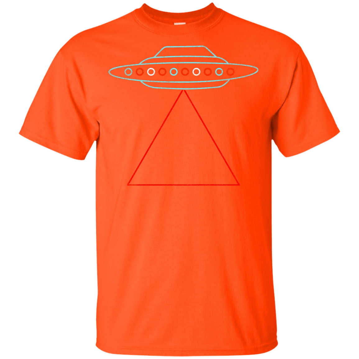 T-Shirts Orange / YXS UFO Tri Youth T-Shirt