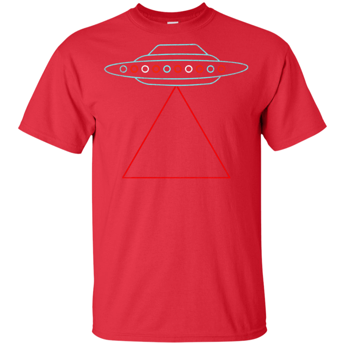 T-Shirts Red / YXS UFO Tri Youth T-Shirt