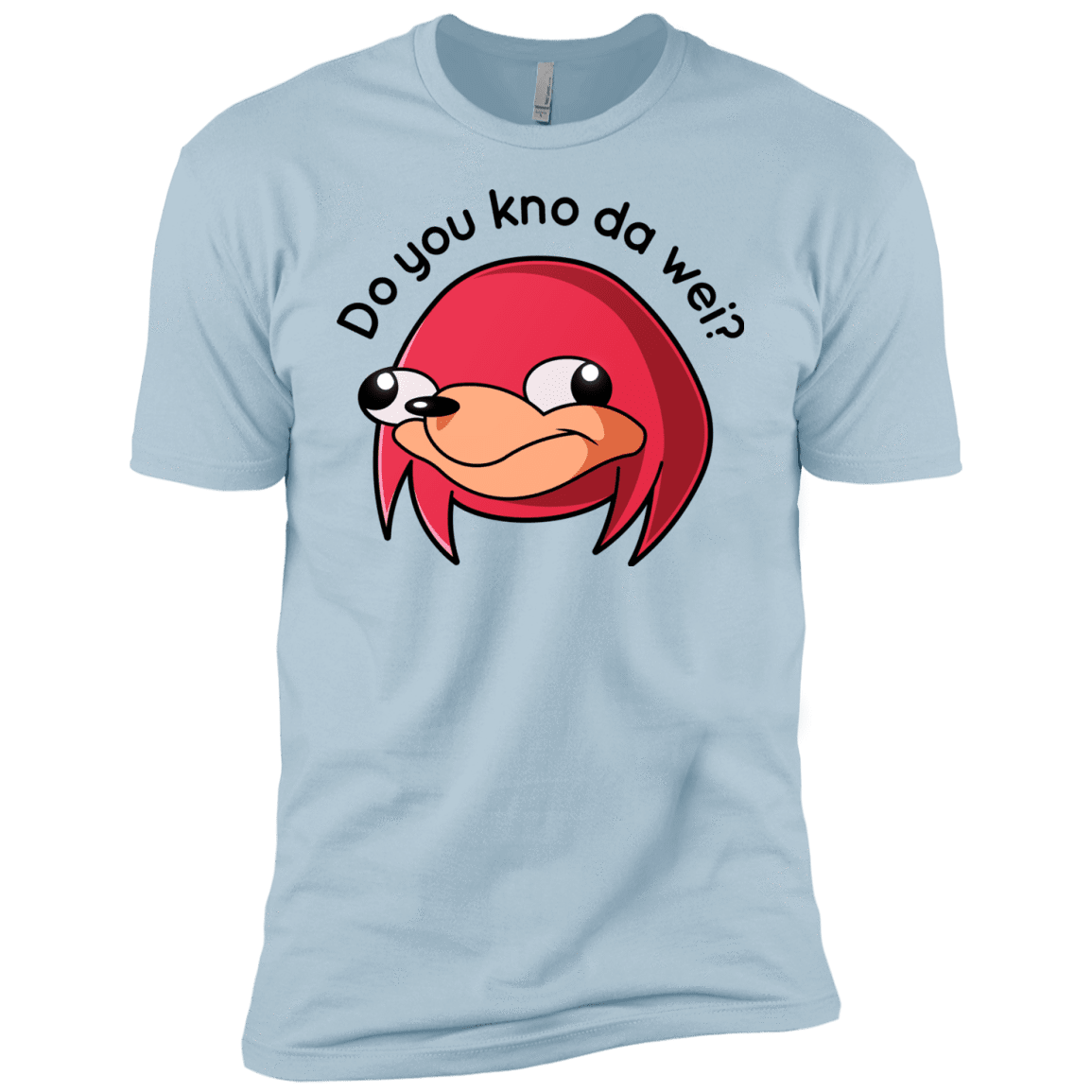 T-Shirts Light Blue / YXS Ugandan Knuckles Boys Premium T-Shirt