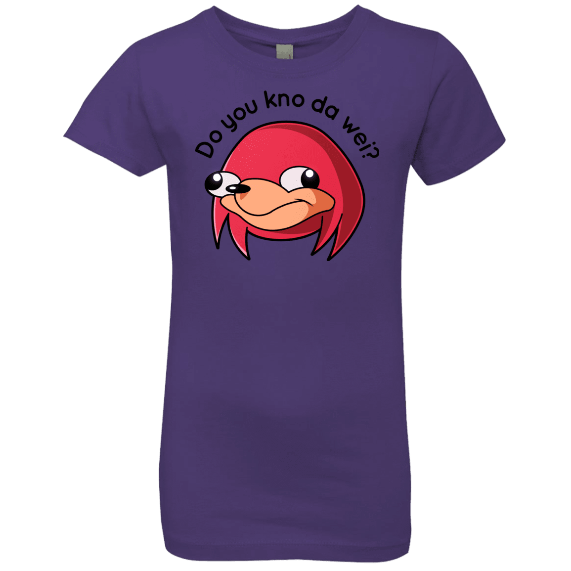 T-Shirts Purple Rush / YXS Ugandan Knuckles Girls Premium T-Shirt