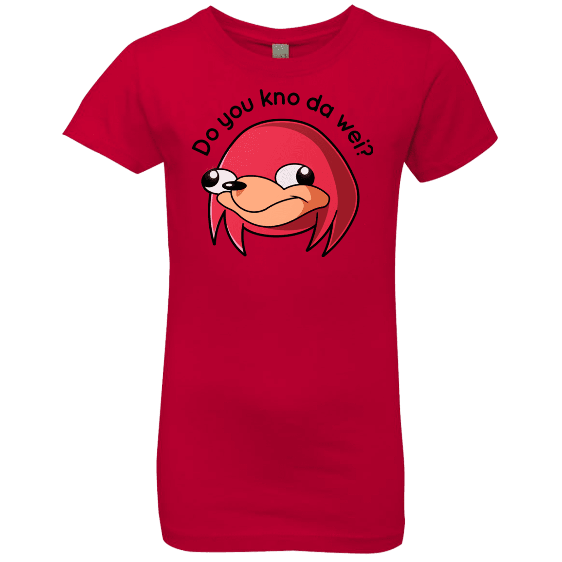 T-Shirts Red / YXS Ugandan Knuckles Girls Premium T-Shirt