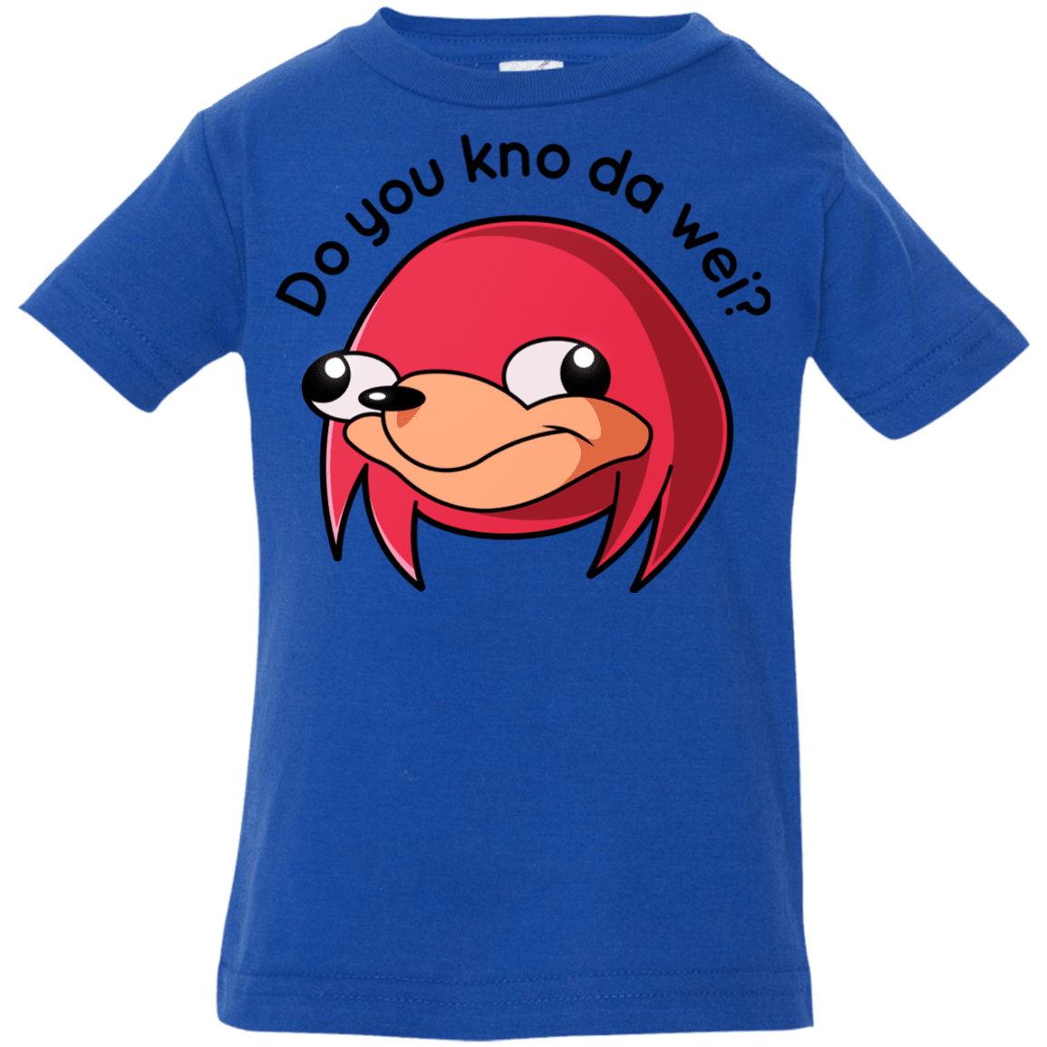 T-Shirts Royal / 6 Months Ugandan Knuckles Infant Premium T-Shirt