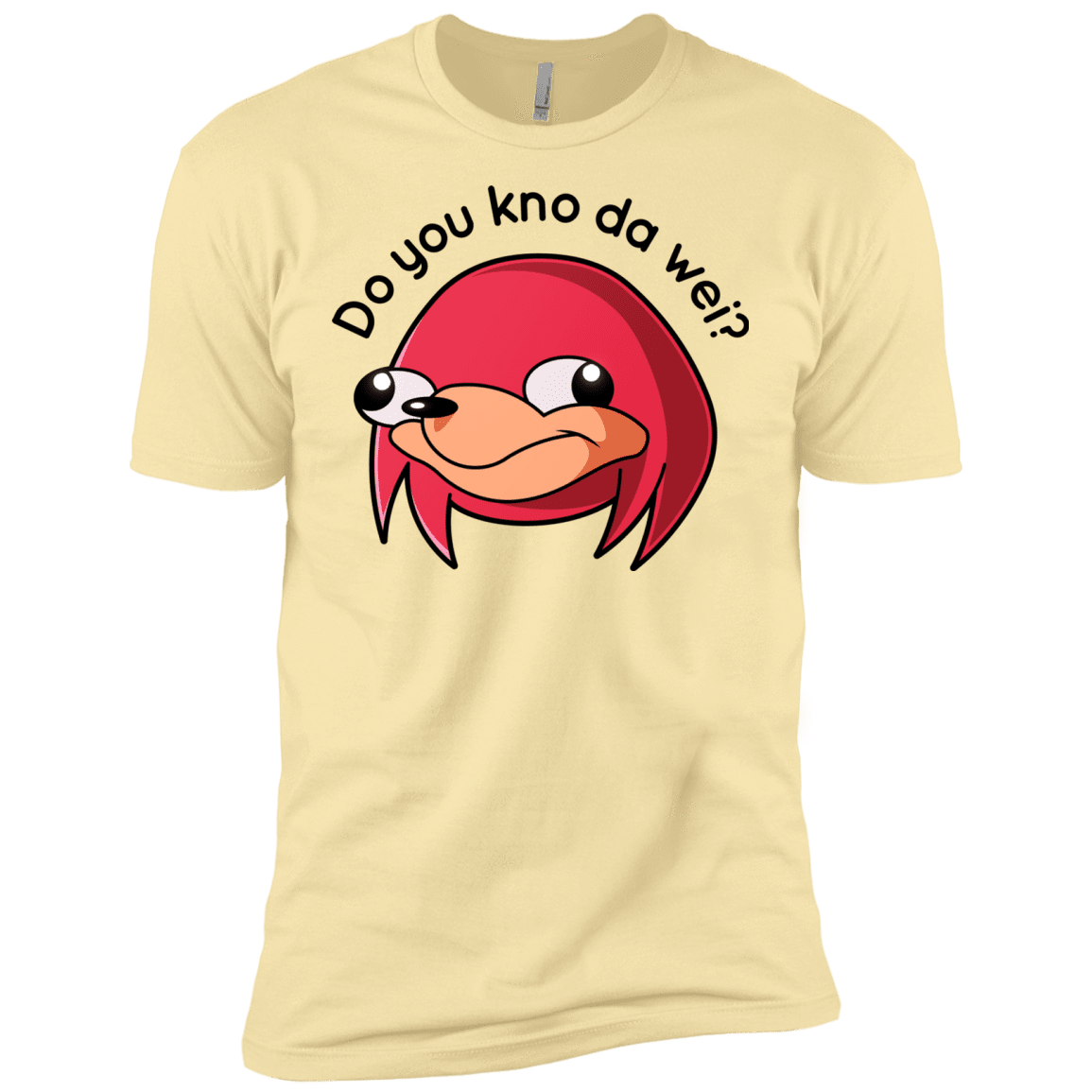 T-Shirts Banana Cream / X-Small Ugandan Knuckles Men's Premium T-Shirt