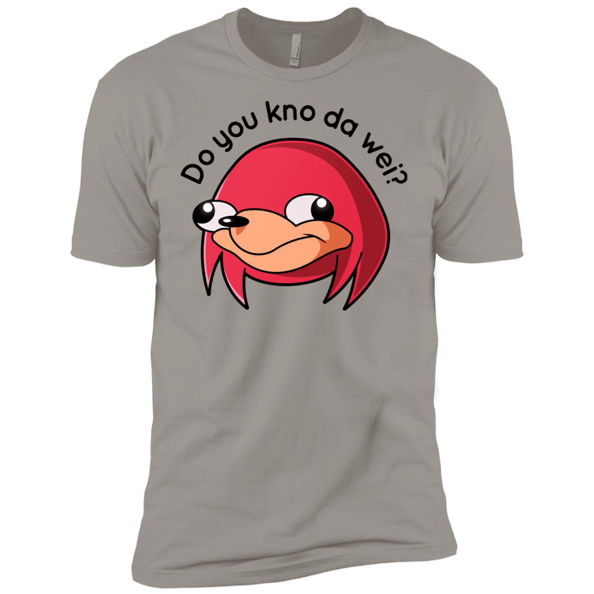 T-Shirts Light Grey / X-Small Ugandan Knuckles Men's Premium T-Shirt