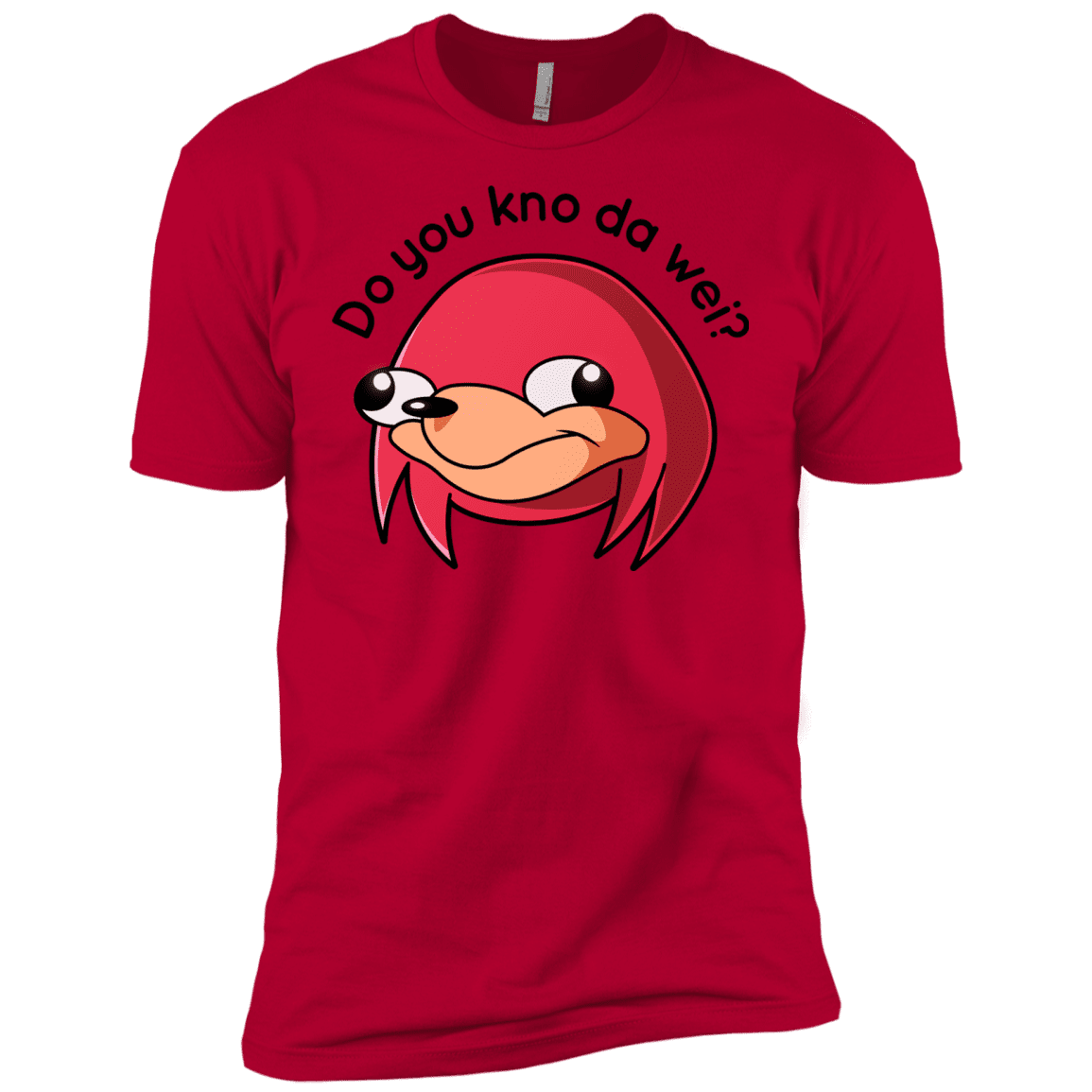 T-Shirts Red / X-Small Ugandan Knuckles Men's Premium T-Shirt