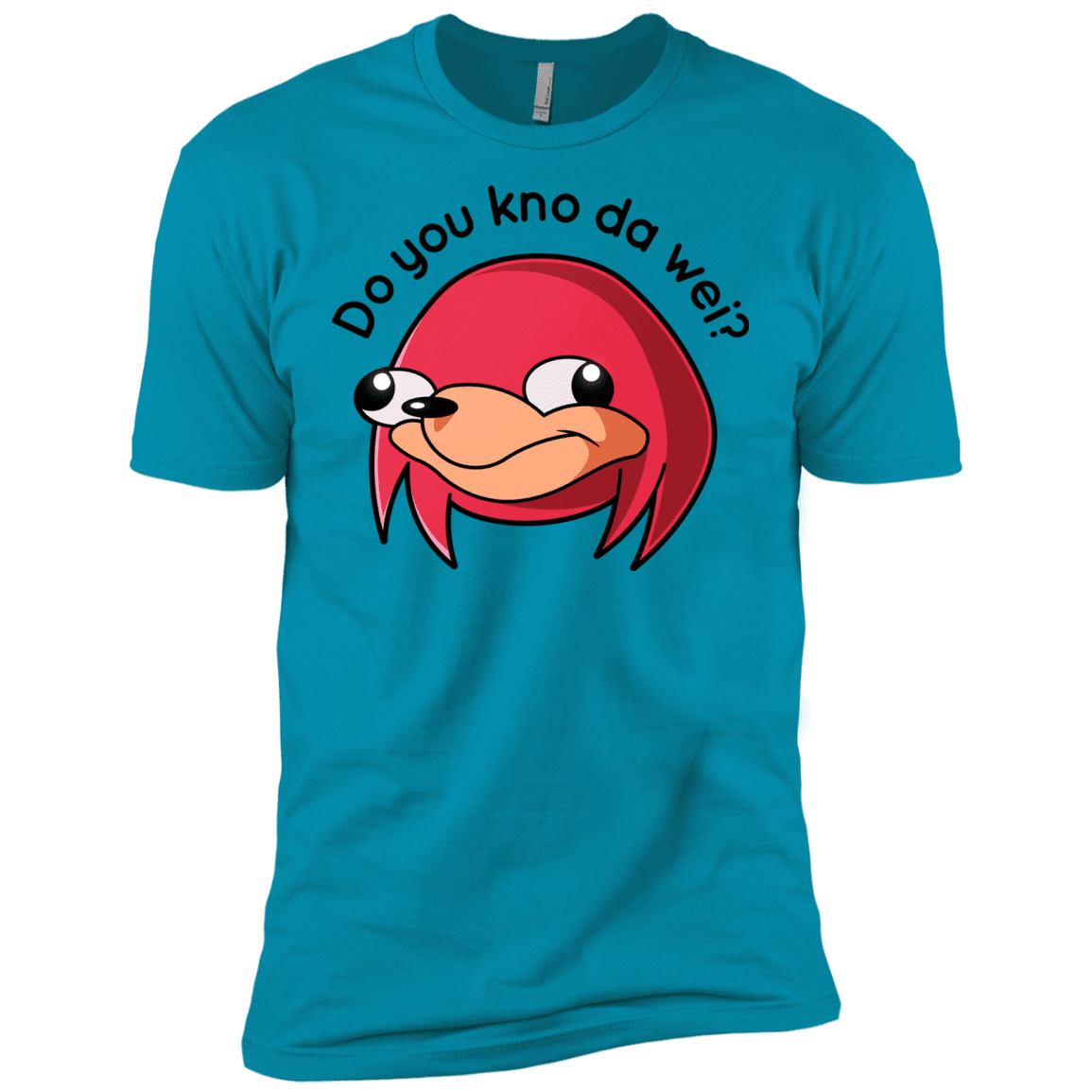 T-Shirts Turquoise / X-Small Ugandan Knuckles Men's Premium T-Shirt