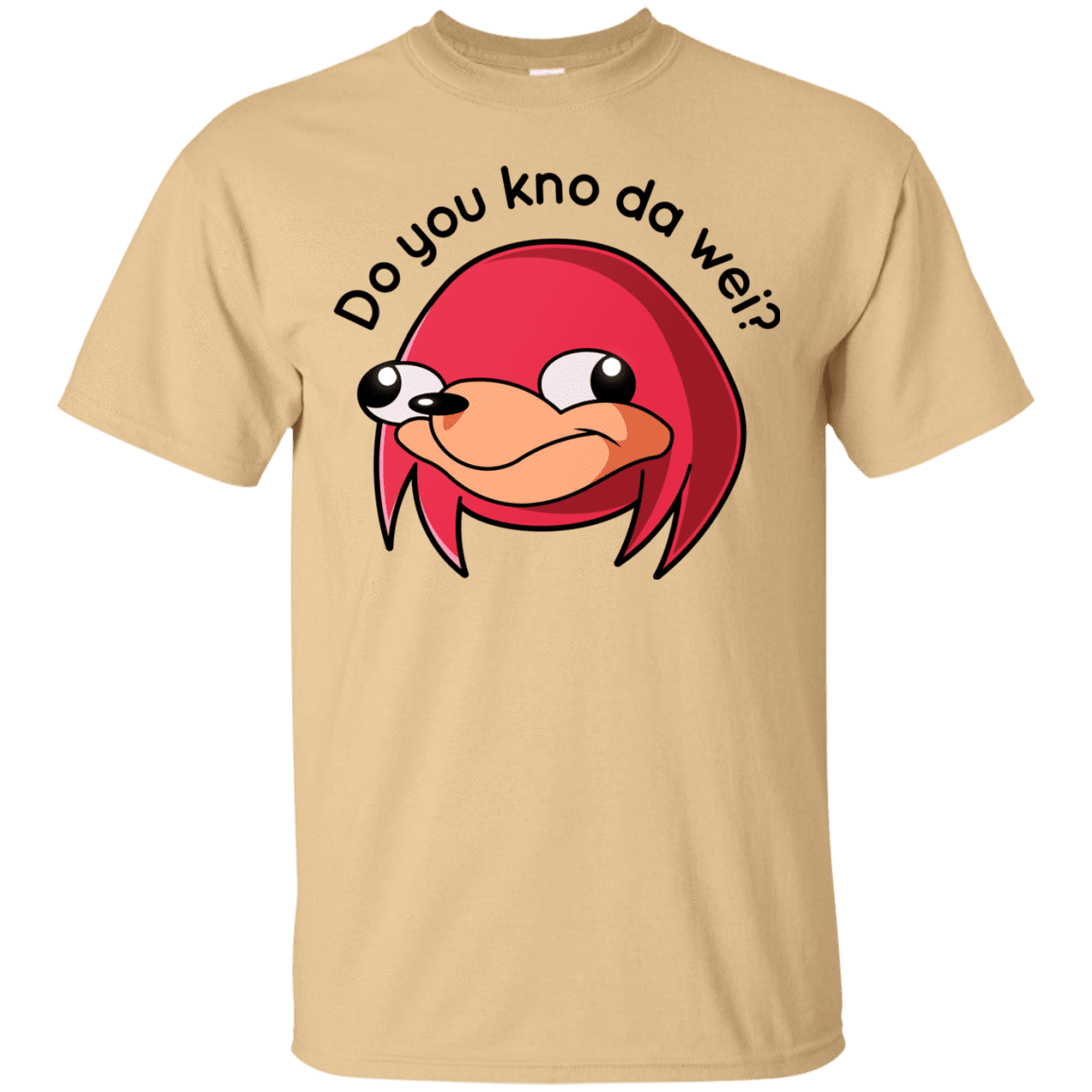 T-Shirts Vegas Gold / Small Ugandan Knuckles T-Shirt