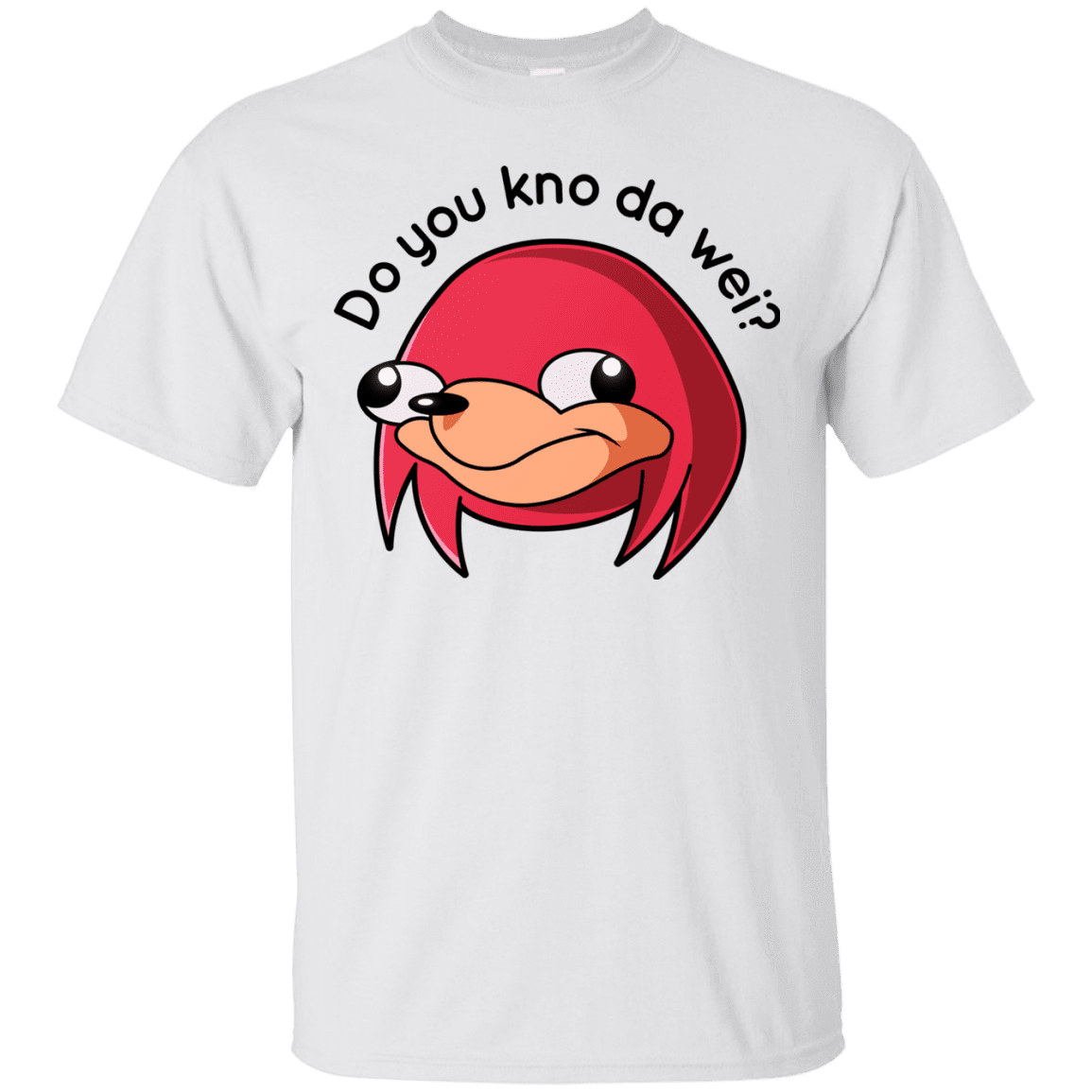 T-Shirts White / Small Ugandan Knuckles T-Shirt