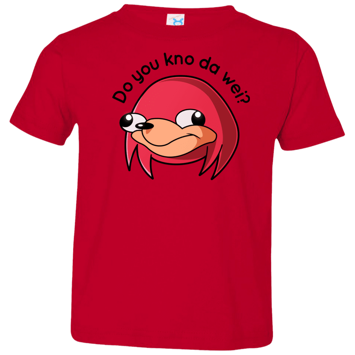 T-Shirts Red / 2T Ugandan Knuckles Toddler Premium T-Shirt