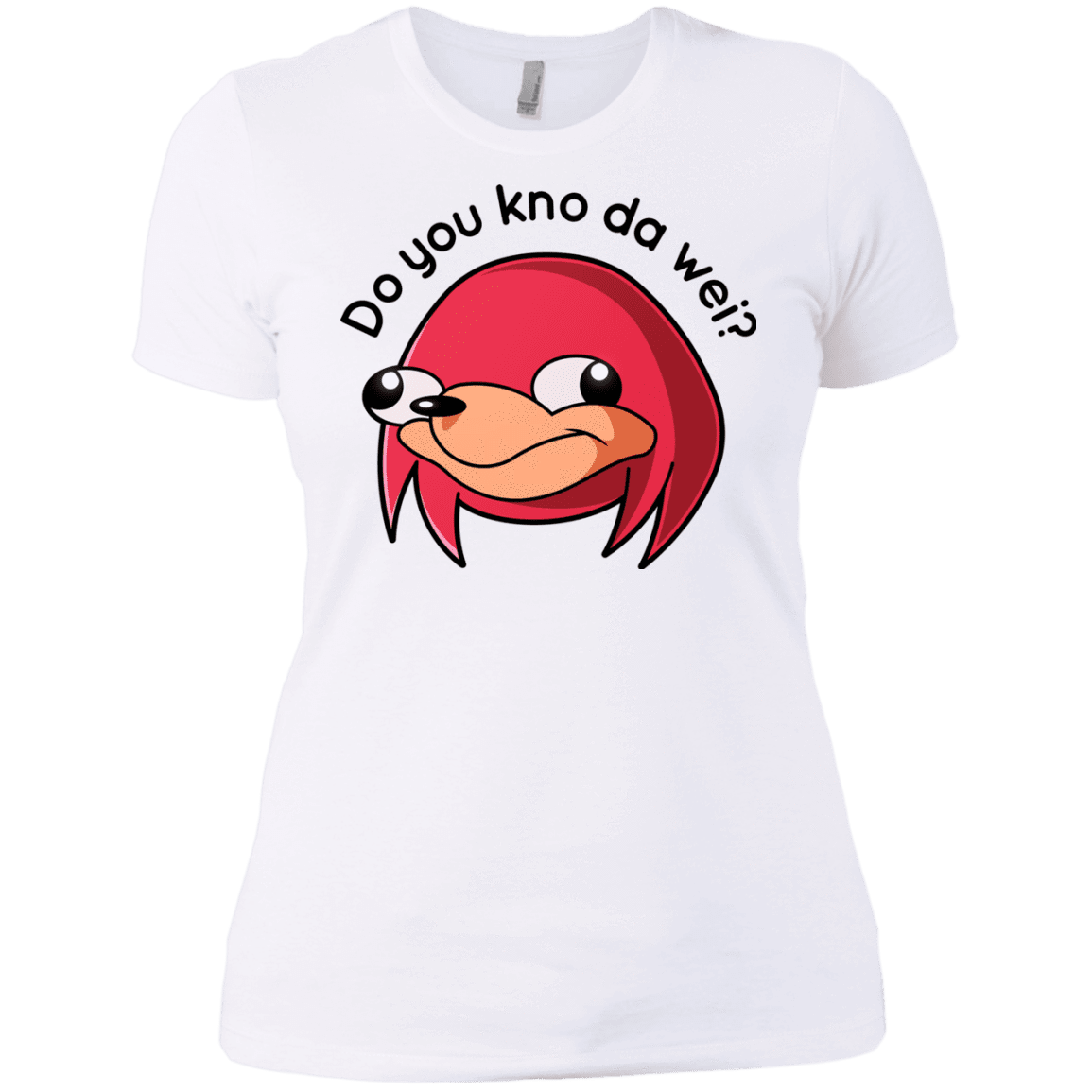 T-Shirts White / X-Small Ugandan Knuckles Women's Premium T-Shirt