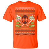 T-Shirts Orange / Small Ugly Deadpool T-Shirt