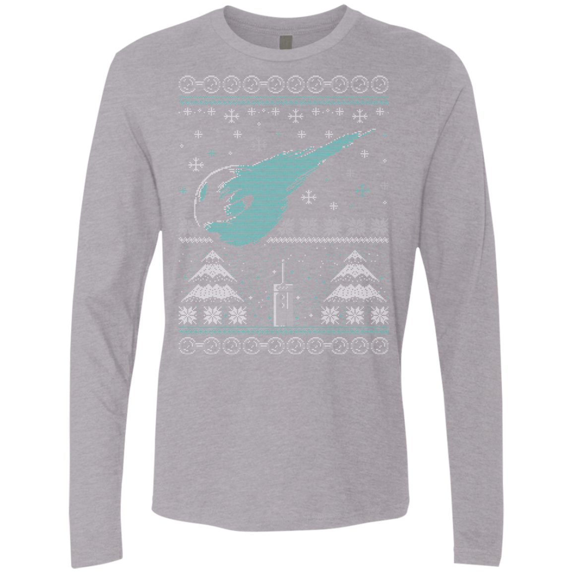 T-Shirts Heather Grey / Small Ugly Fantasy Sweater Men's Premium Long Sleeve