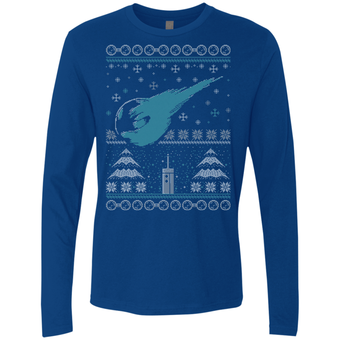 T-Shirts Royal / Small Ugly Fantasy Sweater Men's Premium Long Sleeve