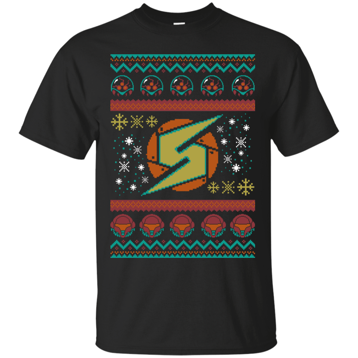 T-Shirts Black / Small UGLY METROID T-Shirt