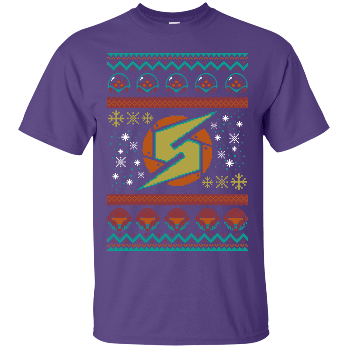 T-Shirts Purple / Small UGLY METROID T-Shirt