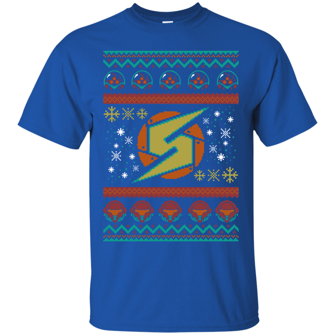 T-Shirts Royal / Small UGLY METROID T-Shirt