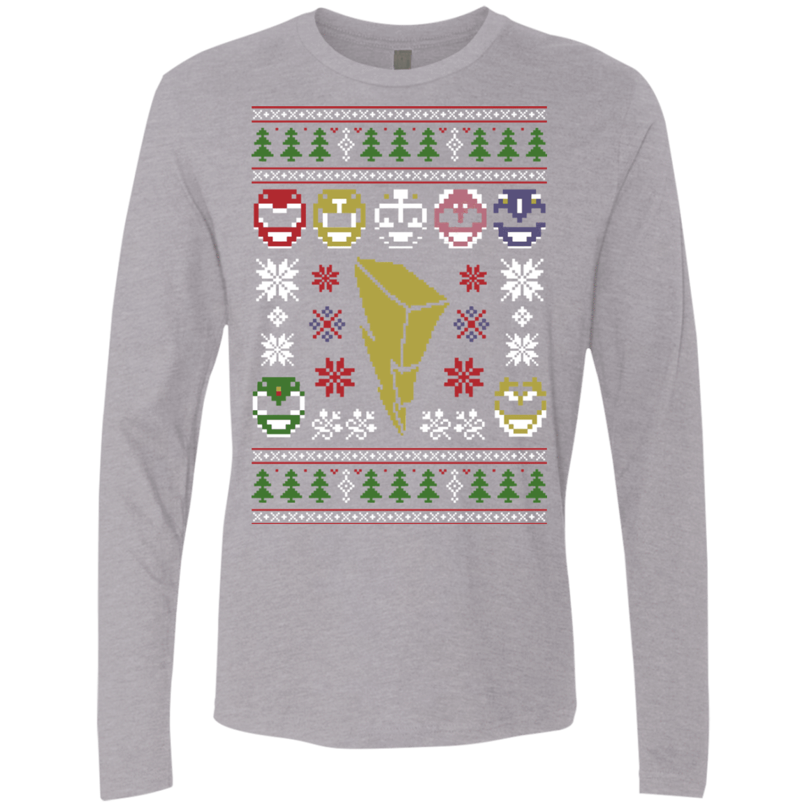 T-Shirts Heather Grey / Small UGLY RANGERS Men's Premium Long Sleeve