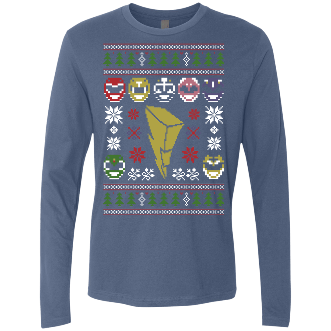 T-Shirts Indigo / Small UGLY RANGERS Men's Premium Long Sleeve