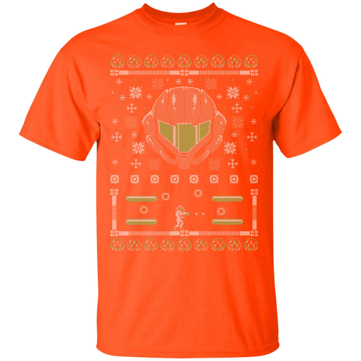 T-Shirts Orange / Small Ugly Samus Sweater T-Shirt