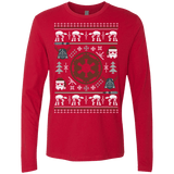 T-Shirts Red / Small UGLY STAR WARS EMPIRE Men's Premium Long Sleeve