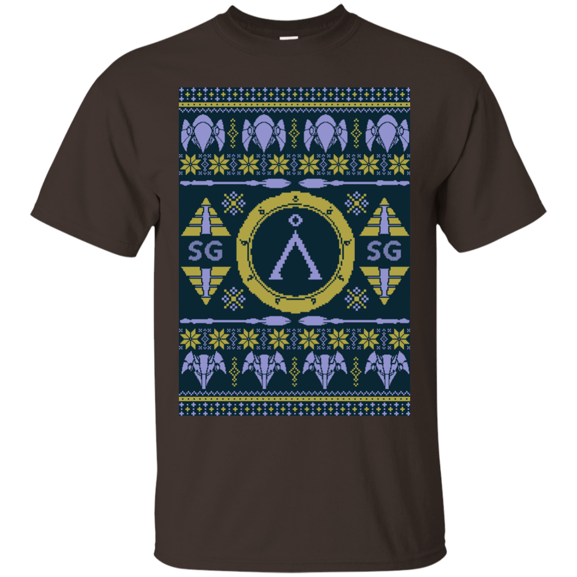 T-Shirts Dark Chocolate / Small UGLY STARGATE T-Shirt