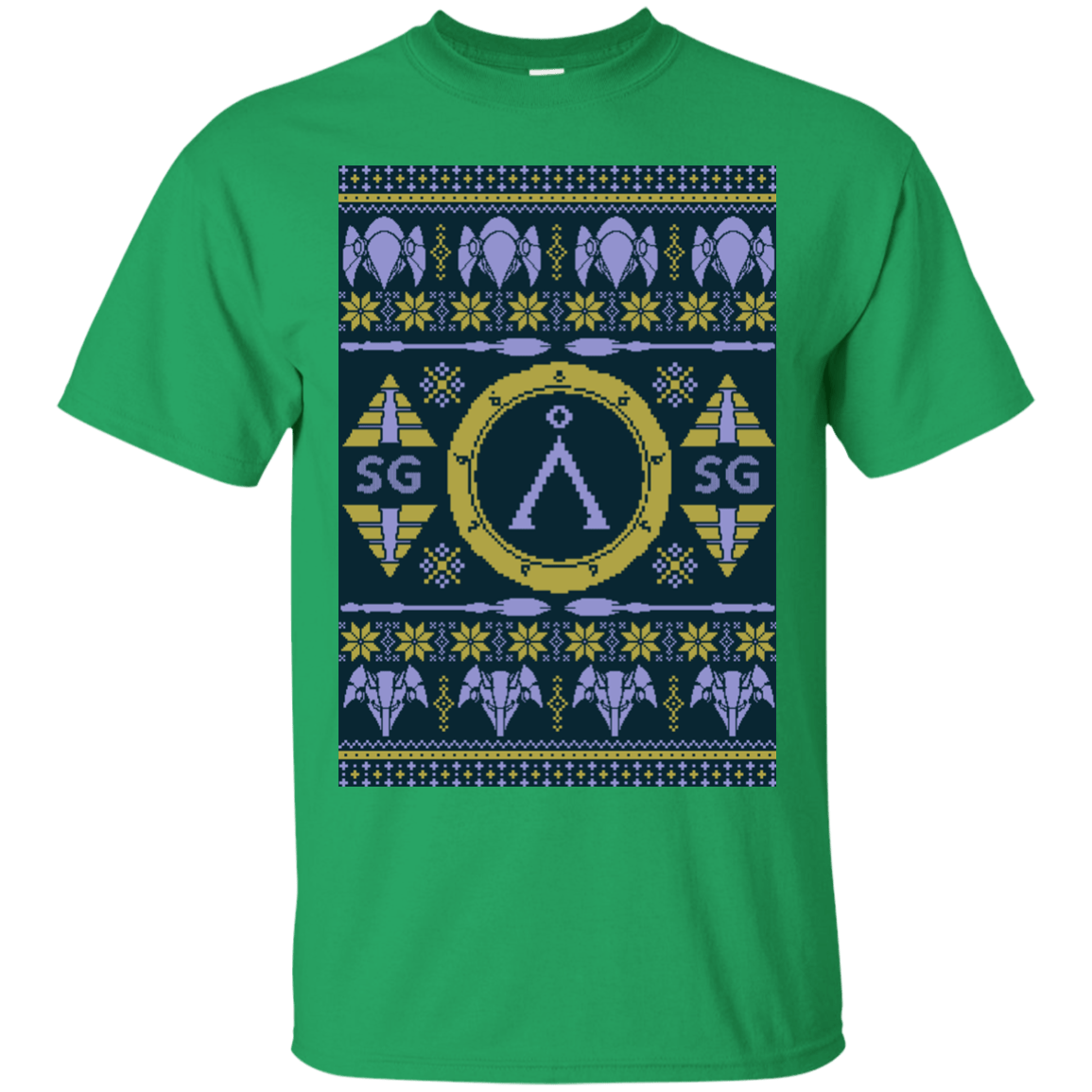 T-Shirts Irish Green / Small UGLY STARGATE T-Shirt