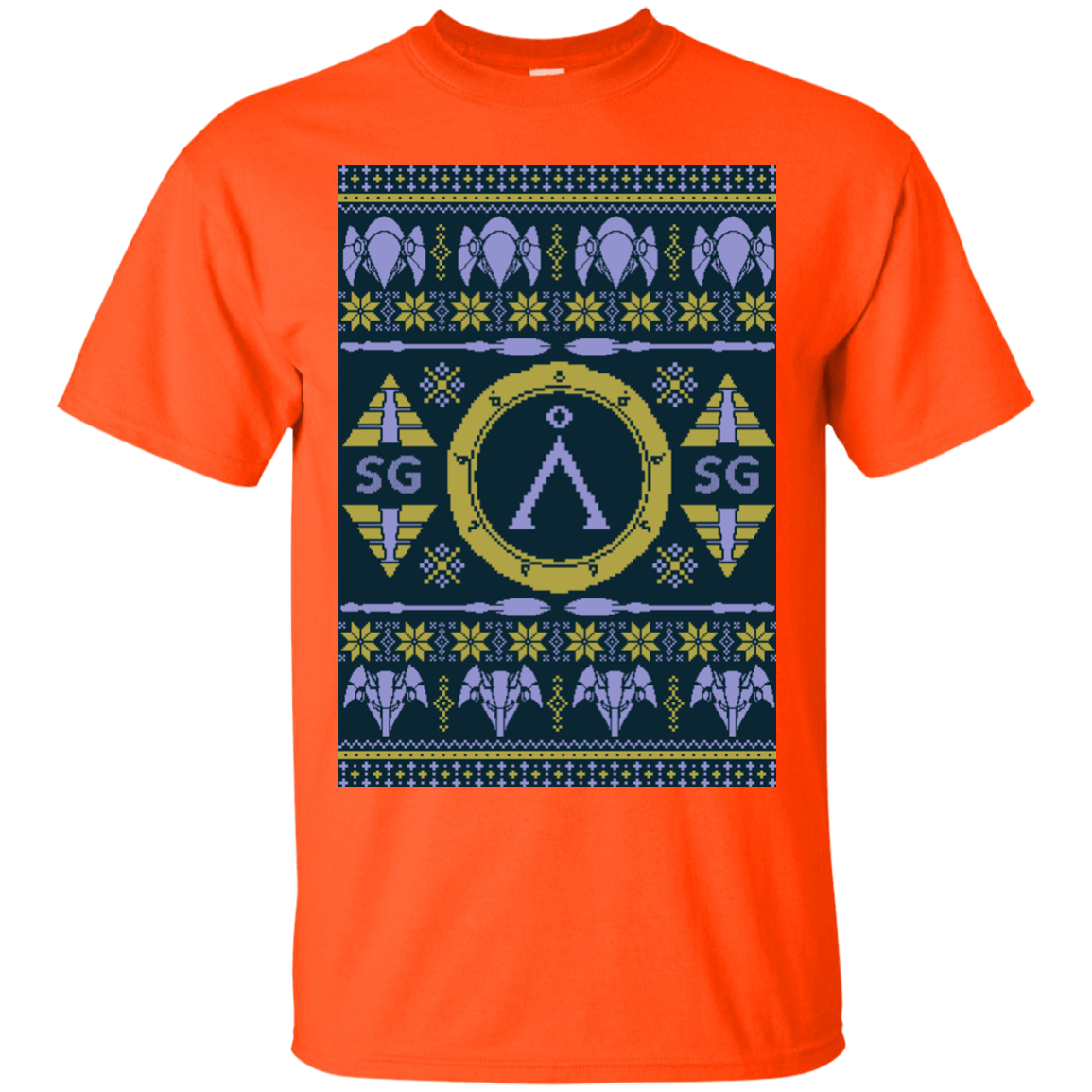 T-Shirts Orange / Small UGLY STARGATE T-Shirt