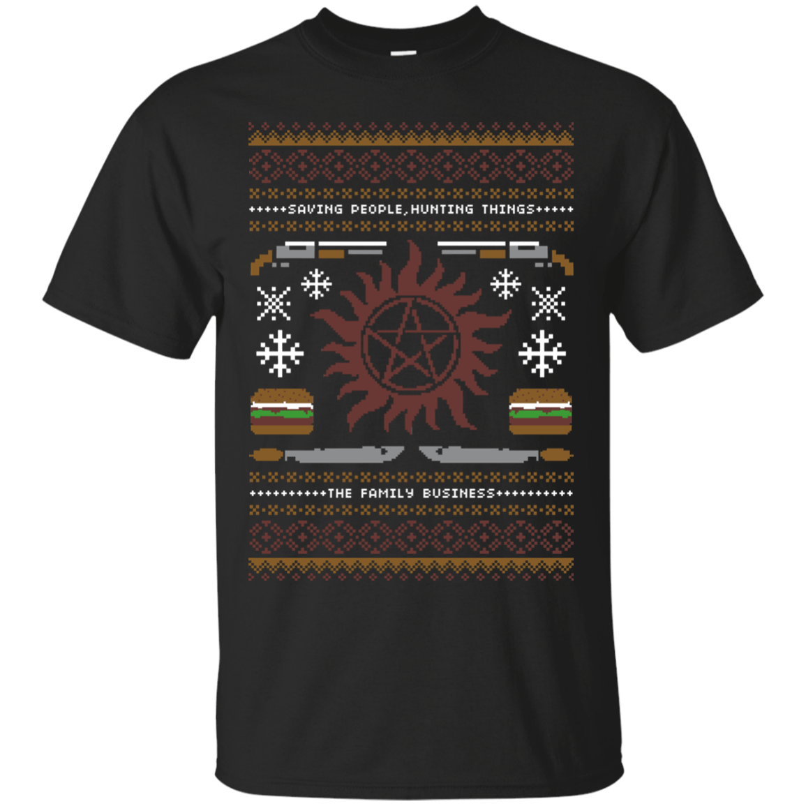 T-Shirts Black / Small UGLY SUPERNATURAL T-Shirt