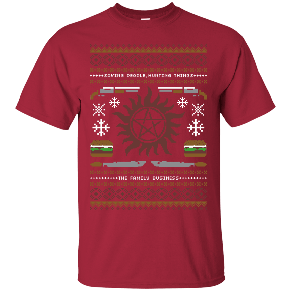 T-Shirts Cardinal / Small UGLY SUPERNATURAL T-Shirt