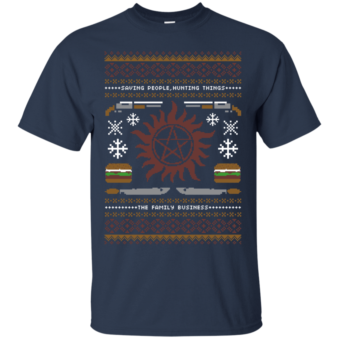 T-Shirts Navy / Small UGLY SUPERNATURAL T-Shirt