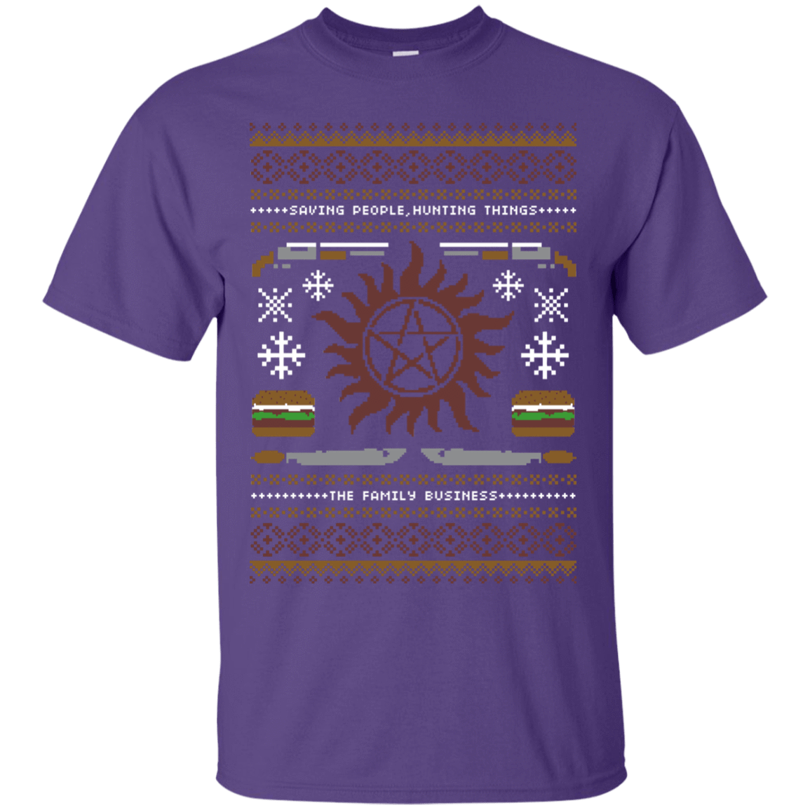 T-Shirts Purple / Small UGLY SUPERNATURAL T-Shirt