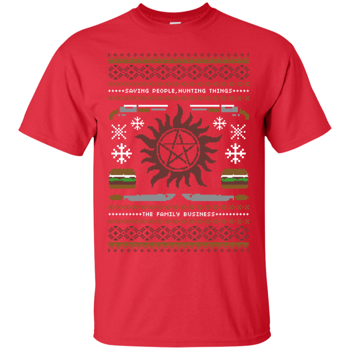 T-Shirts Red / Small UGLY SUPERNATURAL T-Shirt