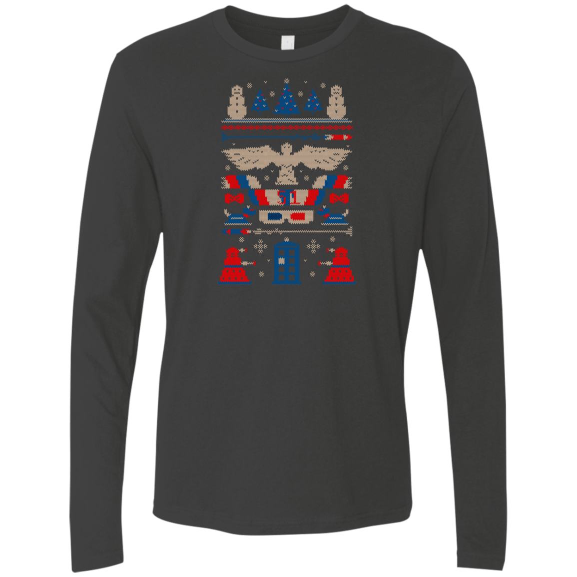 T-Shirts Heavy Metal / Small Ugly Who Sweater Men's Premium Long Sleeve
