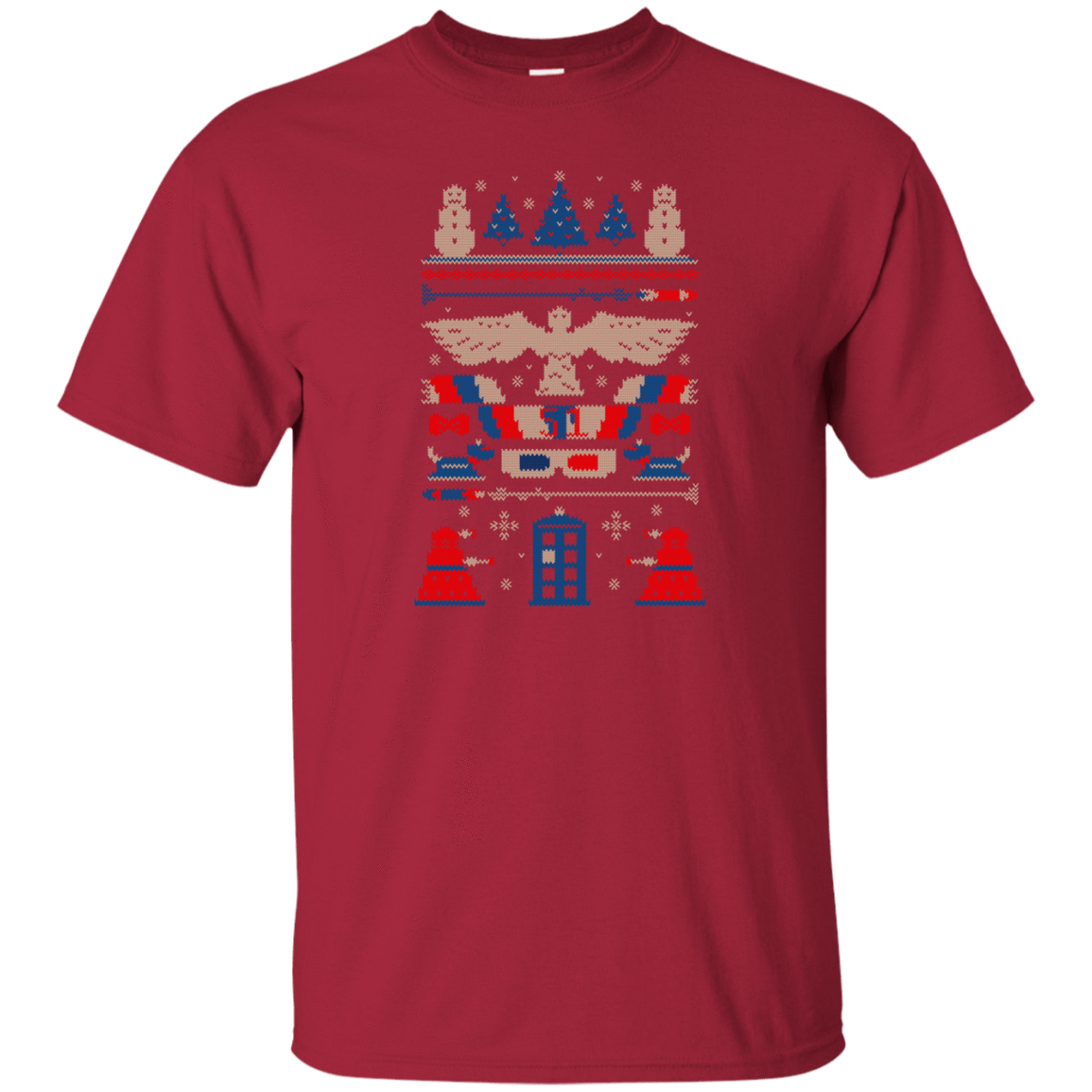 T-Shirts Cardinal / Small Ugly Who Sweater T-Shirt