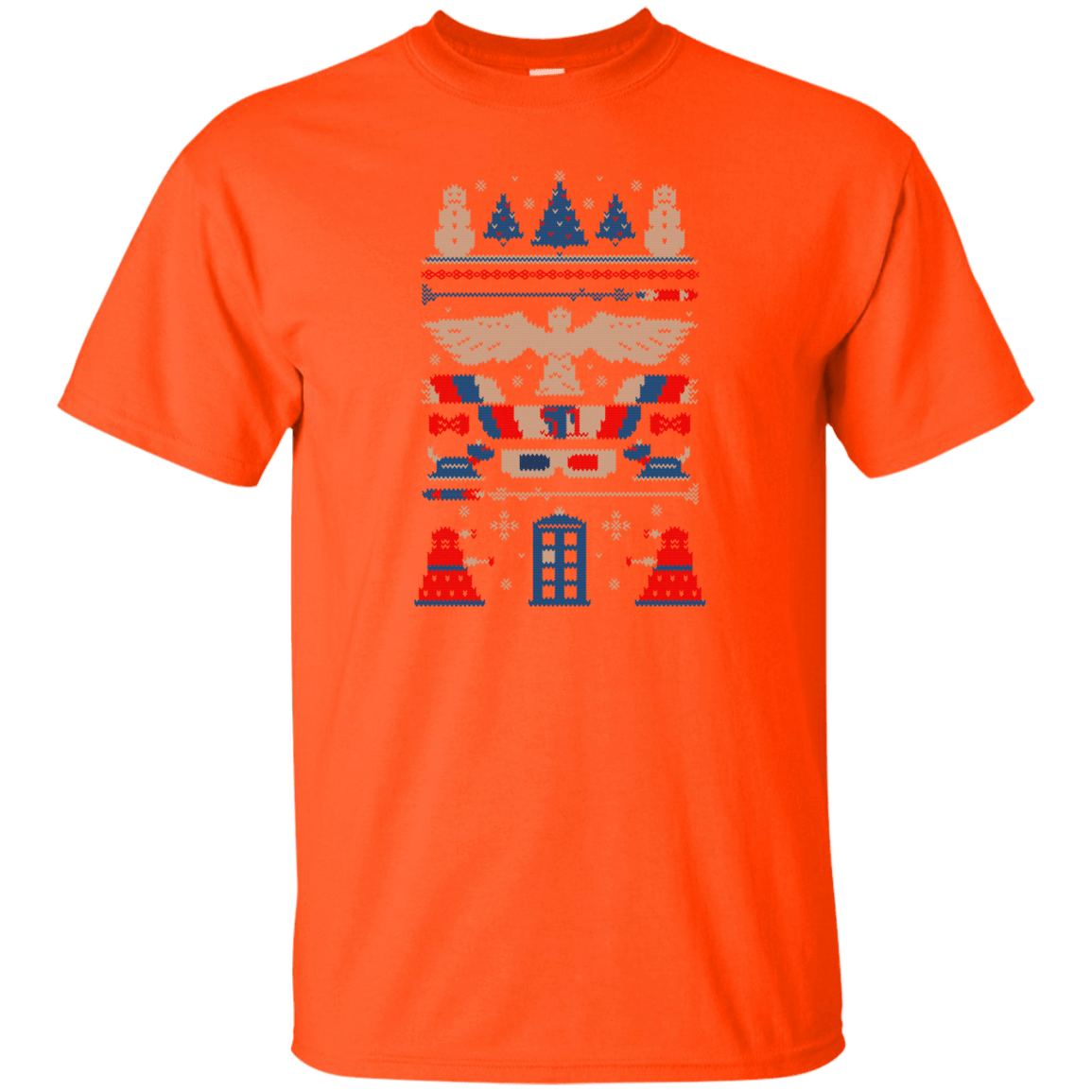 T-Shirts Orange / Small Ugly Who Sweater T-Shirt