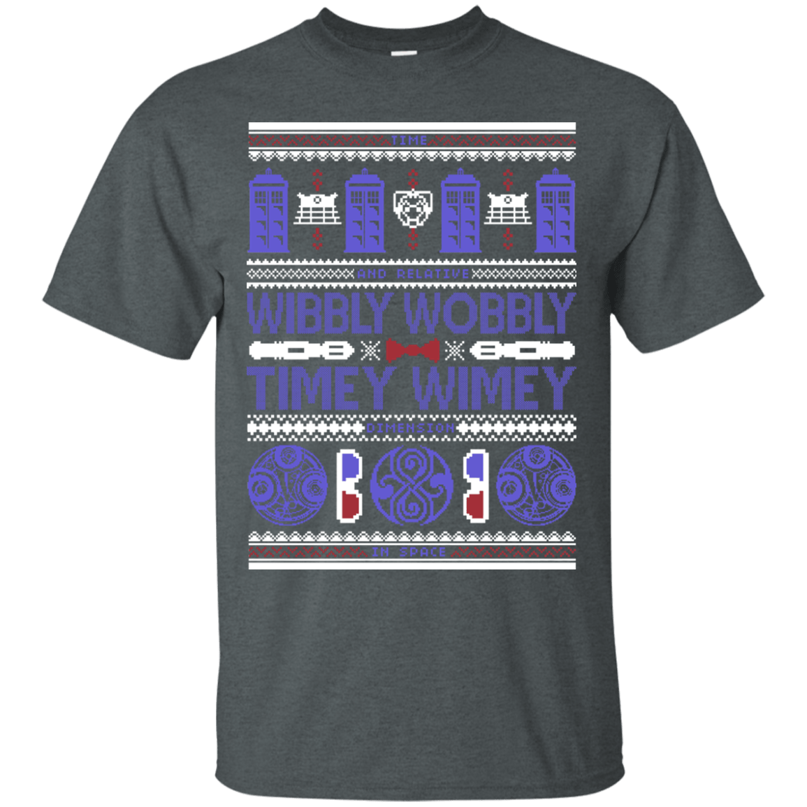 T-Shirts Dark Heather / Small Ugly Who T-Shirt