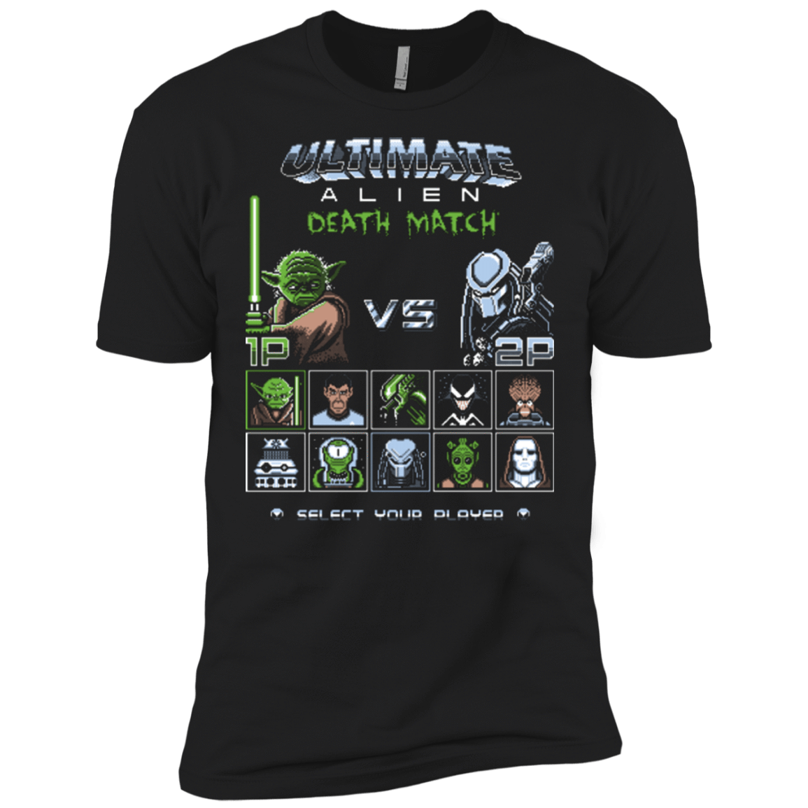 T-Shirts Black / X-Small Ultimate Alien Deathmatch Men's Premium T-Shirt