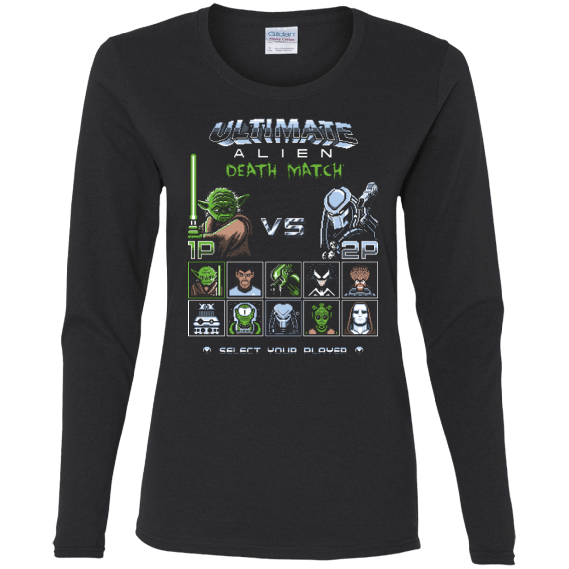 Ultimate Alien Deathmatch Women's Long Sleeve T-Shirt