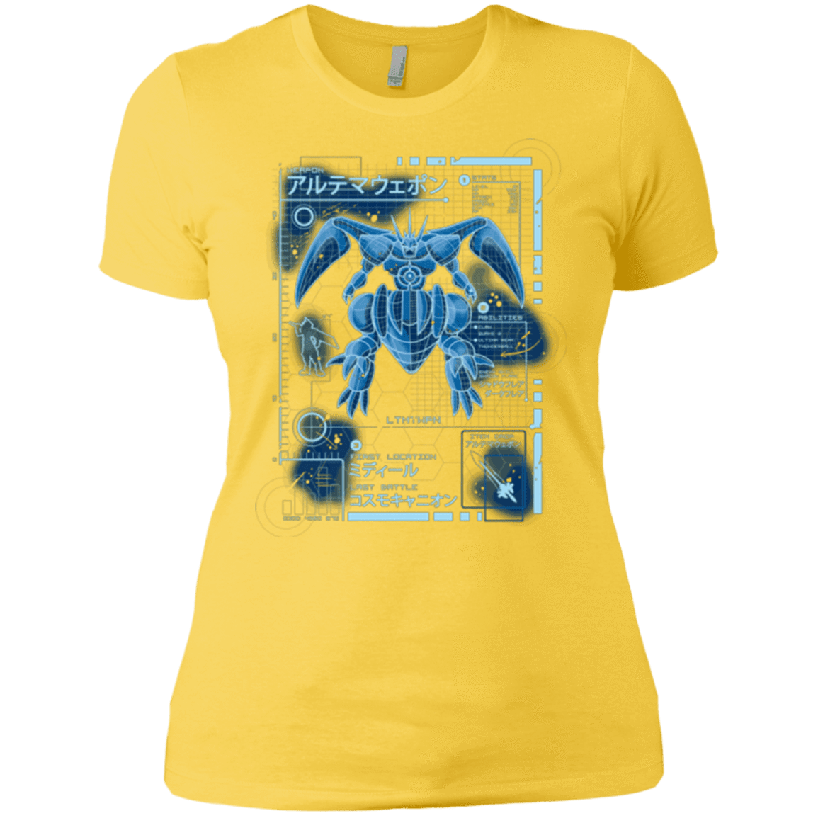 T-Shirts Vibrant Yellow / X-Small ULTIMATE BLUE PRINT Women's Premium T-Shirt