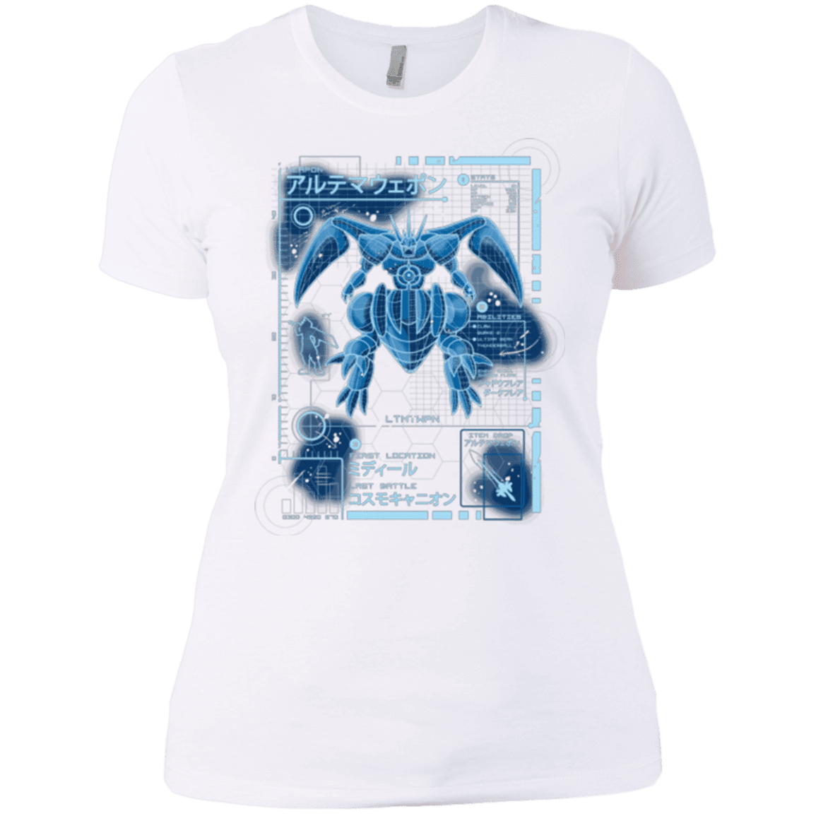 T-Shirts White / X-Small ULTIMATE BLUE PRINT Women's Premium T-Shirt