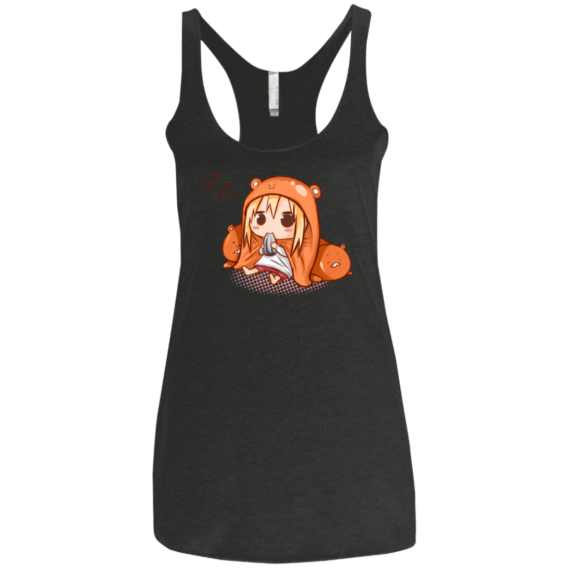 T-Shirts Vintage Black / X-Small Umaru Chan Women's Triblend Racerback Tank
