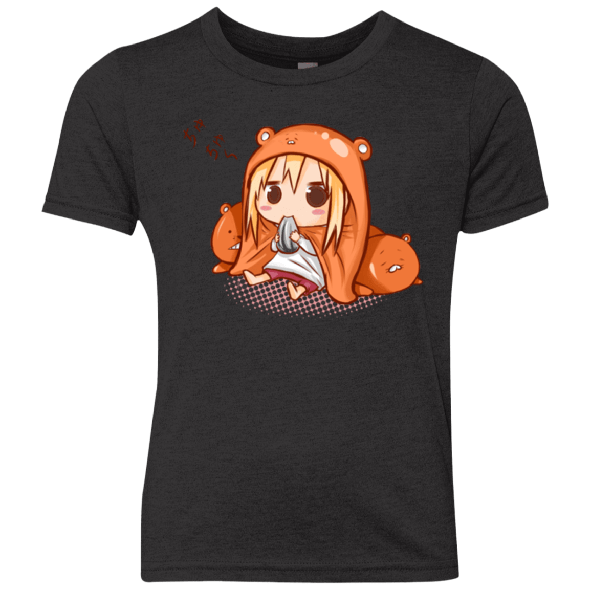T-Shirts Vintage Black / YXS Umaru Chan Youth Triblend T-Shirt