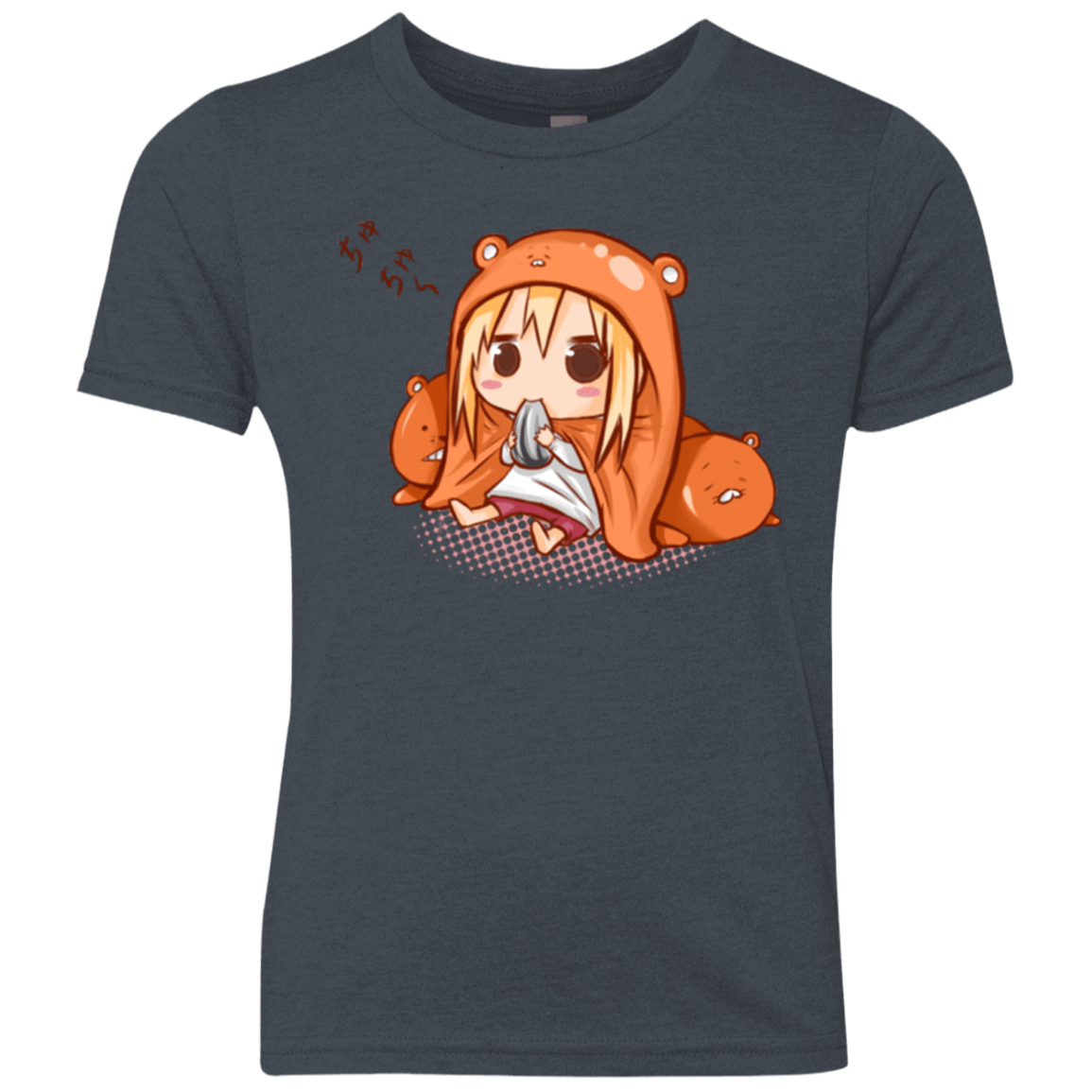 T-Shirts Vintage Navy / YXS Umaru Chan Youth Triblend T-Shirt